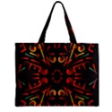 Abstract pattern geometric backgrounds   Zipper Mini Tote Bag View2