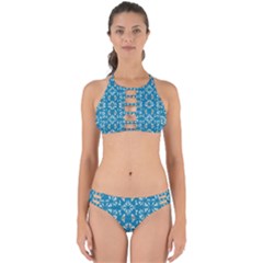 Abstract Pattern Geometric Backgrounds   Perfectly Cut Out Bikini Set by Eskimos