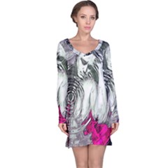 Broadcaster Long Sleeve Nightdress by MRNStudios