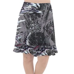 Hg Breeze Fishtail Chiffon Skirt by MRNStudios