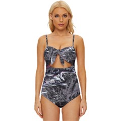 Hg Breeze Knot Front One-piece Swimsuit by MRNStudios