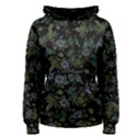 Moody Flora Women s Pullover Hoodie View1