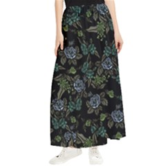 Moody Flora Maxi Chiffon Skirt by BubbSnugg