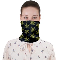 Weed Pattern Face Covering Bandana (adult) by Valentinaart