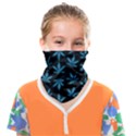 Weed Pattern Face Covering Bandana (Kids) View1