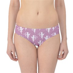 Cupid Pattern Hipster Bikini Bottoms by Valentinaart