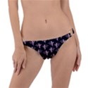 Cupid pattern Ring Detail Bikini Bottom View1