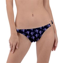 Cupid Pattern Ring Detail Bikini Bottom by Valentinaart