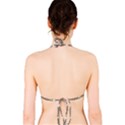 Cupid pattern Bikini Top View2