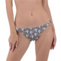 Cupid pattern Ring Detail Bikini Bottom View1