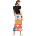 Geometric pattern Maxi Fishtail Chiffon Skirt View2