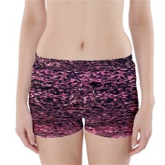 Pink  Waves Flow Series 11 Boyleg Bikini Wrap Bottoms by DimitriosArt