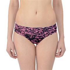 Pink  Waves Flow Series 11 Hipster Bikini Bottoms by DimitriosArt