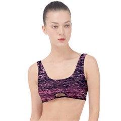 Pink  Waves Flow Series 11 The Little Details Bikini Top by DimitriosArt
