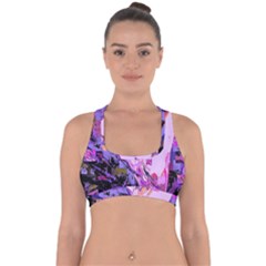 Checkers Cross Back Hipster Bikini Top  by MRNStudios