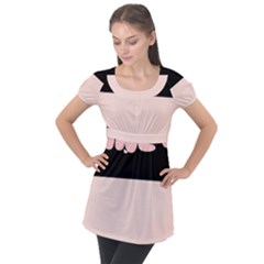 Janet1 Puff Sleeve Tunic Top by Janetaudreywilson