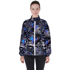 Spin Cycle Women s High Neck Windbreaker by MRNStudios