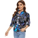 Spin Cycle Women s Quarter Sleeve Pocket Shirt View3