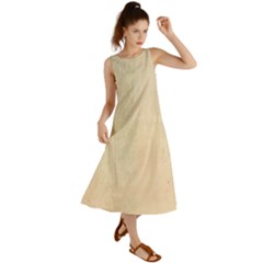 Wood Floor Art Summer Maxi Dress by garbd