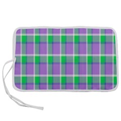 Checks Pen Storage Case (m) by Sparkle