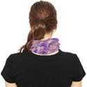 Liquid Art Pouring Abstract Seamless Pattern Tiger Eyes Face Covering Bandana (Two Sides) View2