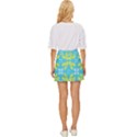 Abstract pattern geometric backgrounds   Mini Front Wrap Skirt View4
