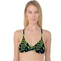 Abstract pattern geometric backgrounds   Reversible Tri Bikini Top View3