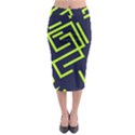 Abstract pattern geometric backgrounds   Midi Pencil Skirt View1