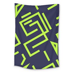 Abstract Pattern Geometric Backgrounds   Large Tapestry by Eskimos