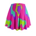 Abstract pattern geometric backgrounds   Mini Flare Skirt View2