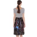 Boho Cthulu Midi Beach Skirt View2