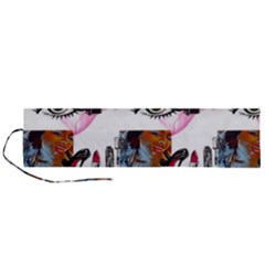 Fashion Faces Roll Up Canvas Pencil Holder (l) by Sparkle