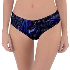 Braille Flow Reversible Classic Bikini Bottoms by MRNStudios