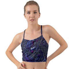 Braille Flow Mini Tank Bikini Top by MRNStudios