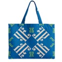 Abstract pattern geometric backgrounds   Zipper Mini Tote Bag View1
