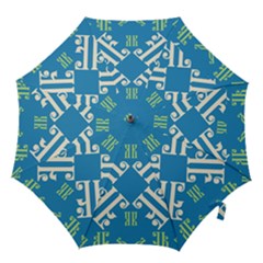 Abstract Pattern Geometric Backgrounds   Hook Handle Umbrellas (medium) by Eskimos