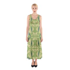 Abstract Pattern Geometric Backgrounds   Sleeveless Maxi Dress by Eskimos