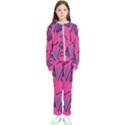 Abstract pattern geometric backgrounds   Kids  Tracksuit View1