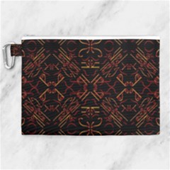 Abstract Pattern Geometric Backgrounds   Canvas Cosmetic Bag (xl) by Eskimos