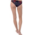 Abstract pattern geometric backgrounds   Ring Detail Bikini Bottom View2