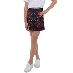 Abstract Pattern Geometric Backgrounds   Kids  Tennis Skirt by Eskimos