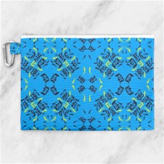 Abstract Pattern Geometric Backgrounds   Canvas Cosmetic Bag (xl) by Eskimos