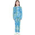 Abstract pattern geometric backgrounds   Kids  Tracksuit View1