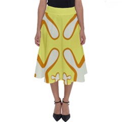 Abstract Pattern Geometric Backgrounds   Perfect Length Midi Skirt by Eskimos