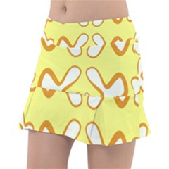 Abstract Pattern Geometric Backgrounds   Classic Tennis Skirt by Eskimos