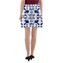 Abstract pattern geometric backgrounds   A-Line Pocket Skirt View2
