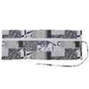 Abstract Pattern Roll Up Canvas Pencil Holder (M) View2