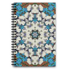 Paradise Flowers And Candle Light 5 5  X 8 5  Notebook by pepitasart