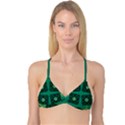 Abstract pattern geometric backgrounds   Reversible Tri Bikini Top View3