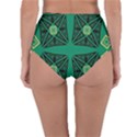 Abstract pattern geometric backgrounds   Reversible High-Waist Bikini Bottoms View2